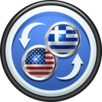 english to greek translator android application logo